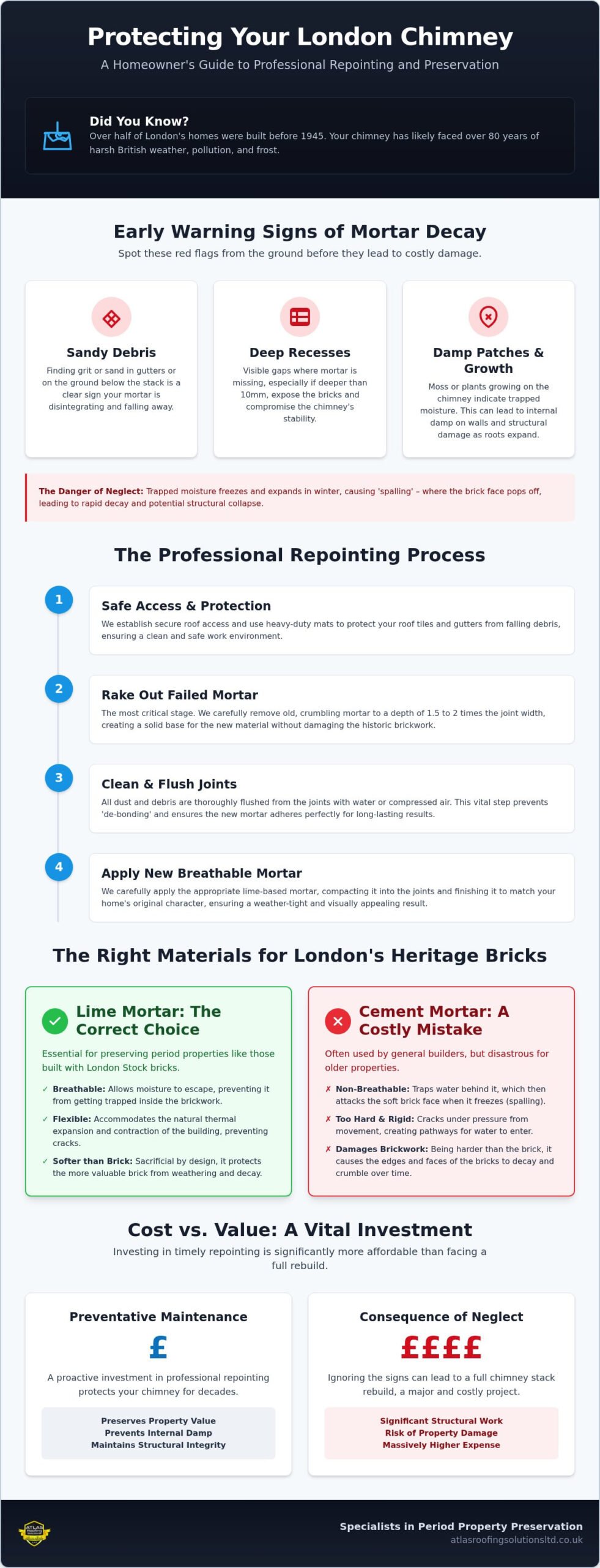 Chimney Repointing London: The Complete 2026 Homeowner’s Guide