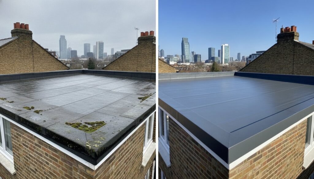 Fiberglass Roof vs Felt Roof: Which is Best for Your London Home in 2026?