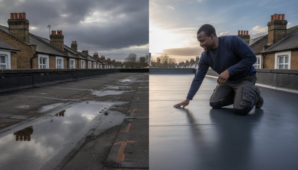 Common Flat Roof Leak Causes in London: A Homeowner’s 2026 Guide